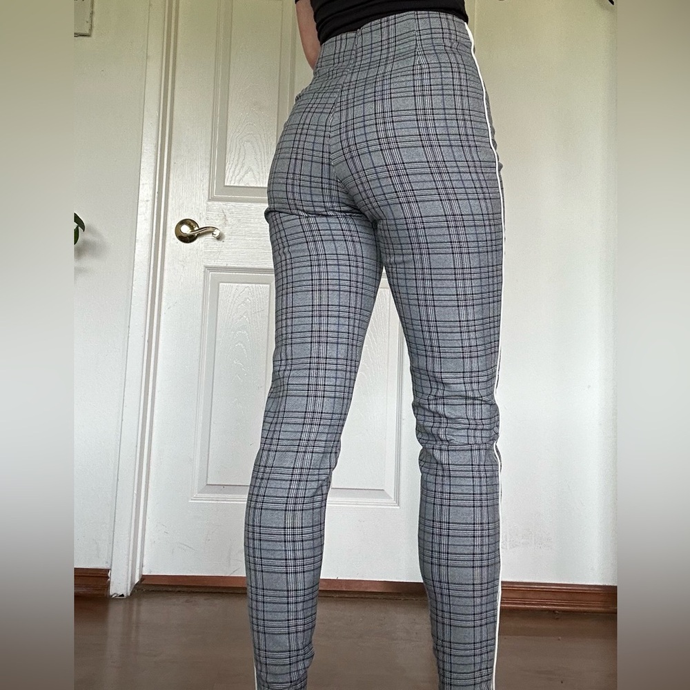Plaid trousers